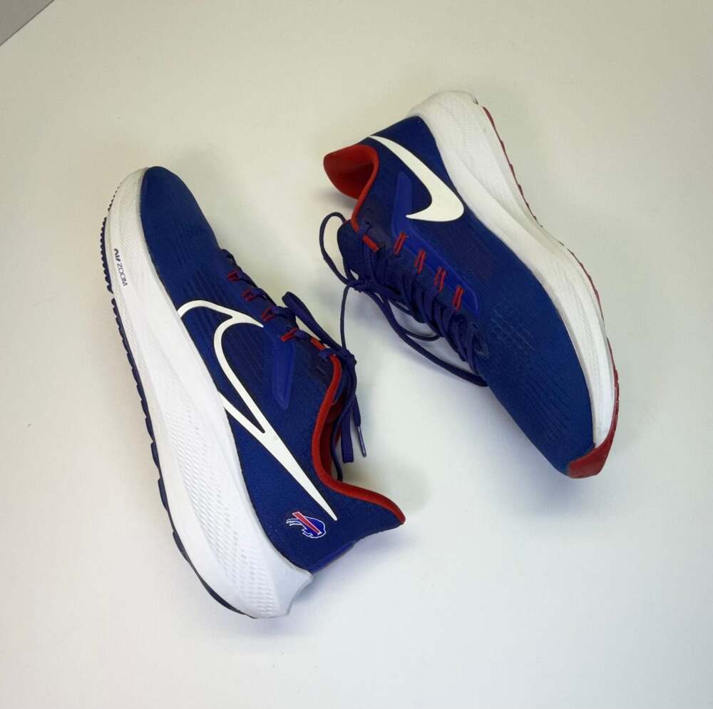 Nike Air Zoom Pegasus 39 Buffalo Bills NFL Sneakers Men’s 9.5 - Picture 10 of 14
